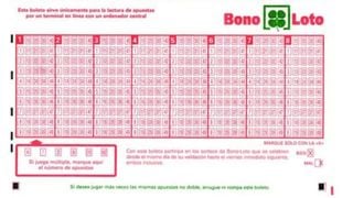 Resultado Bonoloto: comprobar el sorteo de hoy 21 de noviembre de 2023