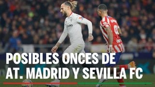 Alineaciones Atlético - Sevilla: Alineación posible de Atlético de Madrid y Sevilla en el partido de hoy de LaLiga EA Sports