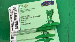 Sobran entradas para el Villanovense - Betis tras la polémica por los precios 