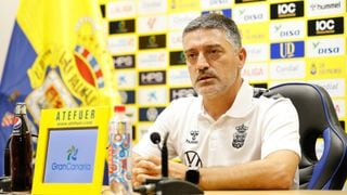 García Pimienta recuerda que el Valencia viene de ganar al Sevilla en el Sánchez-Pizjuán