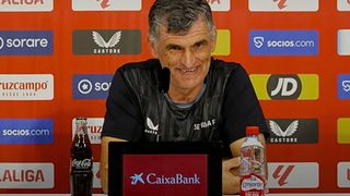 Mendilibar valora a Ocampos, Dmitrovic, Juanlu... y dice lo que le falta al Sevilla