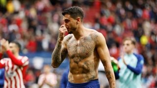 Giménez y una dolorosa confesión en el Atlético de Madrid