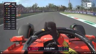 'Pole' para Carlos Sainz, con Verstappen segundo y Fernando Alonso décimo en la clasificación del GP de Italia 