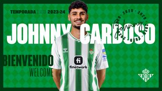 Oficial: Johnny Cardoso es nuevo jugador del Betis