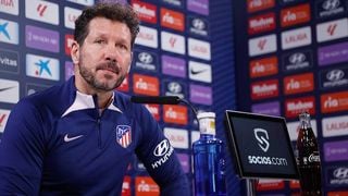 Simeone no esconde su opinión sobre Quique Sánchez Flores y el Sevilla 