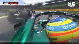 Ocon deja K.O. a Fernando Alonso en Brasil y luego le insulta