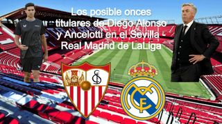 Sevilla - Real Madrid: Alineaciones posibles de Sevilla y de Real Madrid en el partido de LaLiga