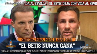 Capi ajusta cuentas con Cristóbal Soria por el derbi: "El Betis ha podido meterle tres al Sevilla"
