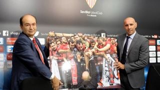El presidente del Sevilla entierra hachas con Monchi y se ilusiona con Orta