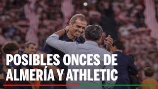 Alineaciones Almería - Athletic: alineaciones posibles de Almería y Athletic en la jornada 24 de LaLiga 