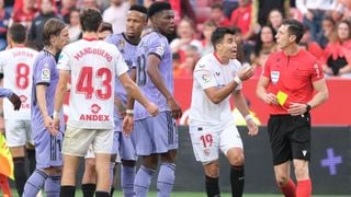 Sevilla - Real Madrid: La secuencia de la discordia y el pique en redes entre Acuña y Ceballos