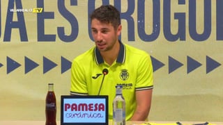 Santi Comesaña se acuerda del Rayo en su presentación con el Villarreal