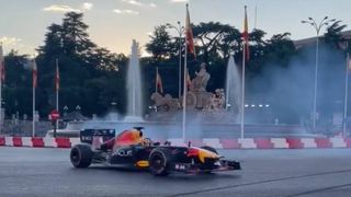 Fórmula 1: Red Bull y Checo Pérez 'la lían' en Madrid