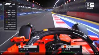 Batacazo de Red Bull, otra 'pole' para Carlos Sainz y un tímido Fernando Alonso en el GP de Singapur de F1