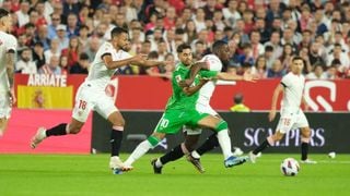 Sevilla 1-1 Betis: Un derbi desigual en el juego e igualado en el marcador 