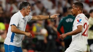 Fernando, de nuevo baja por lesión en "el mejor entrenamiento" del Sevilla 