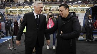 Ancelotti 'se pica' con Xavi en la Champions