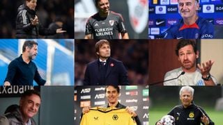 La interesante lista de entrenadores en paro: Marcelino, Lopetegui, Gracia, Gallardo, Conte, Flick, Galtier, Blanc...