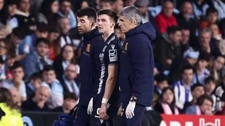 La lesión de Tierney inquieta en la Real Sociedad y Aihen Muñoz ya ha pasado por quirófano