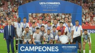 Sevilla - Independiente del Valle: resultado, resumen y goles Trofeo Antonio Puerta UEFA-CONMEBOL Club Challenge