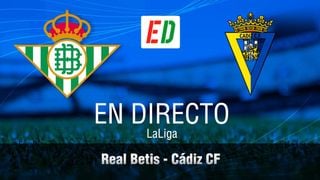 Betis - Cádiz en directo: partido de hoy de LaLiga en vivo online
