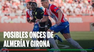 Alineaciones Almería - Girona: Alineación posible de Almería y Girona en el partido de hoy de LaLiga EA Sports