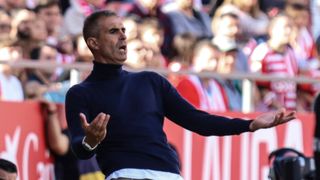 Rajada de Garitano tras el gol en el último minuto al Almería