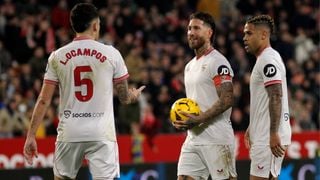 Ocampos no cedió ante Sergio Ramos: la intrahistoria del penalti del Sevilla - Alavés