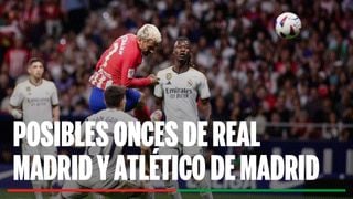 Alineaciones Real Madrid - Atlético de Madrid: Alineación posible de Real Madrid y Atlético de Madrid en el partido de hoy de Supercopa