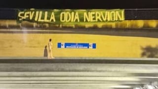 Identificado el presunto autor de la pancarta de odio hacia el Sevilla y Jordán