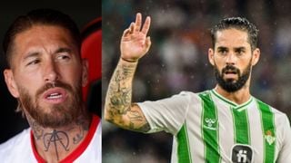 El esperado reencuentro entre Isco y Sergio Ramos en el derbi Sevilla - Betis: "Ya me dará algunas patadas..."