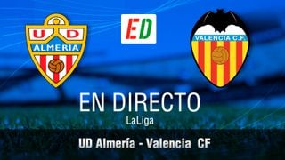 Almería - Valencia en directo: resultado del partido de hoy de LaLiga