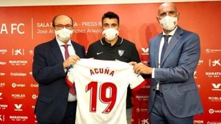 Marcos Acuña, el Atlético y otro 'caso Monchi' en el Sevilla