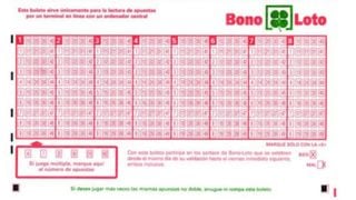 Resultado Bonoloto: comprobar el sorteo de hoy 20 de noviembre de 2023