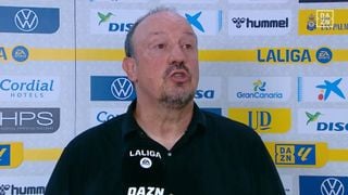 Rafa Benítez se despacha a gusto tras la remontada de Las Palmas al Celta