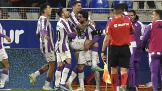 El Valladolid rompe su maleficio y tiene licencia para soñar en el estreno de la jornada 17 de LaLiga Hypermotion