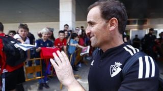 Osasuna, recibido a lo campeón en Pamplona