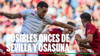 Alineaciones Sevilla - Osasuna: Alineación posible de Sevilla y Osasuna en el partido de la jornada 22 de LaLiga EA Sports