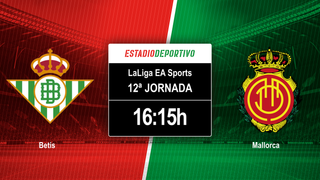 Betis - Mallorca, en directo: resultado del partido de hoy de LaLiga EA Sports en vivo online