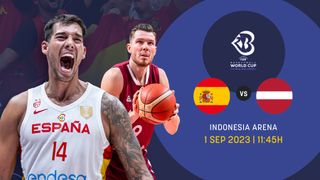 Mundial baloncesto 2023: Resultado y resumen España vs Letonia en vivo y en directo online