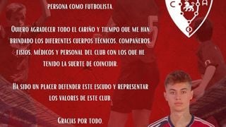 El Athletic Club ficha a un central de Osasuna