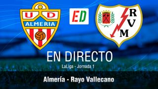 Almería - Rayo Vallecano: resultado, resumen y goles del partido de la jornada 1 de LaLiga EA Sports