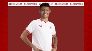 Alejo Véliz, nuevo jugador del Sevilla