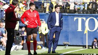 Marcelino se queja amargamente por la actitud del Cádiz y del árbitro