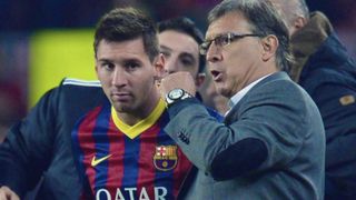 Messi y el 'Tata Martino, otra vez juntos