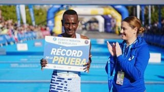 Geleta destroza el récord masculino del Maratón de Sevilla y Gebru completa la fiesta etíope