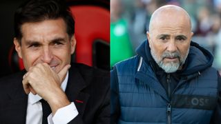 Diego Alonso rechaza la comparación con Sampaoli y alaba a Rafa Benítez