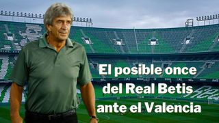 Alineaciones Betis - Valencia: Alineación posible de Betis y Valencia en el partido de hoy de la LaLiga