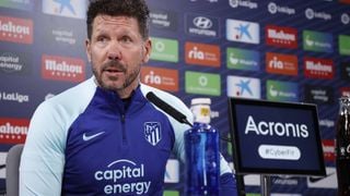 Simeone le manda un 'recadito' a Pellegrini en la sala de prensa, pero de los buenos