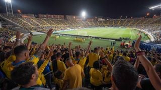 Marea amarilla para el posible ascenso de Las Palmas